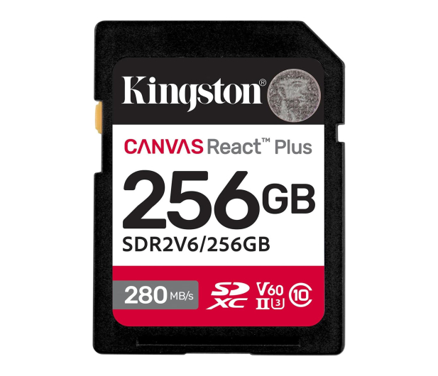 KINGSTON SDXC 256GB 280MB/s SDR2V6/256GB - 1230567 - zdjęcie
